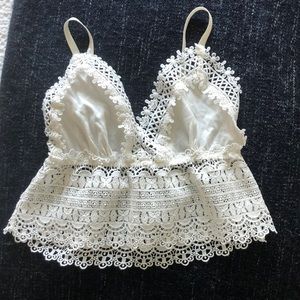 Cotton Lace Bralette